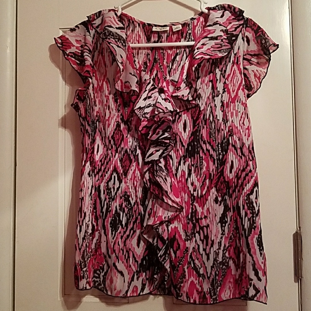 Ruffle blouse